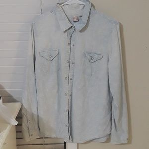 Light Floral Flannel Shirt